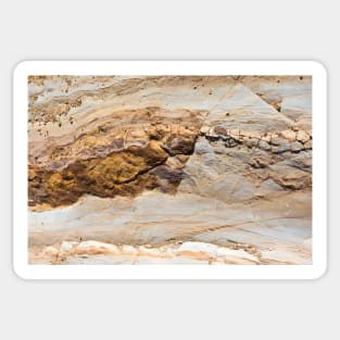 Rock beach stone surface texture. Sticker